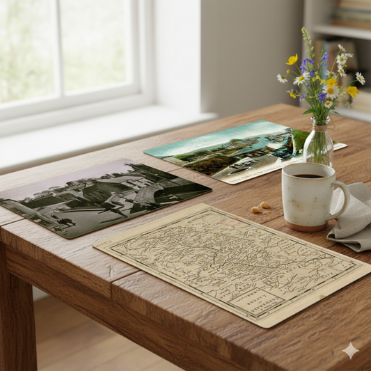 Strathaven Kitchen wooden place mats (12" x 8")